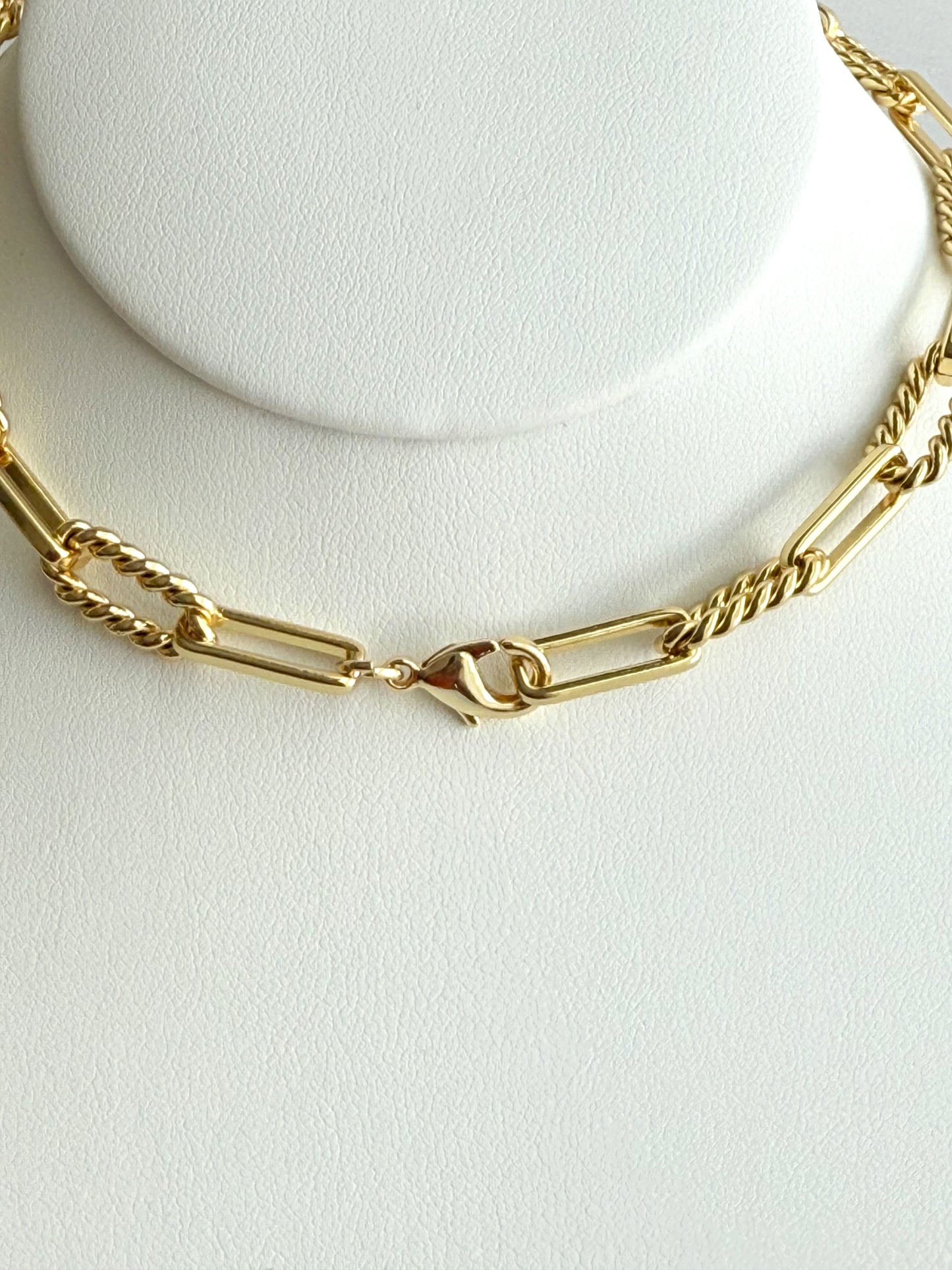 Hot Pink Horseshoe Necklace