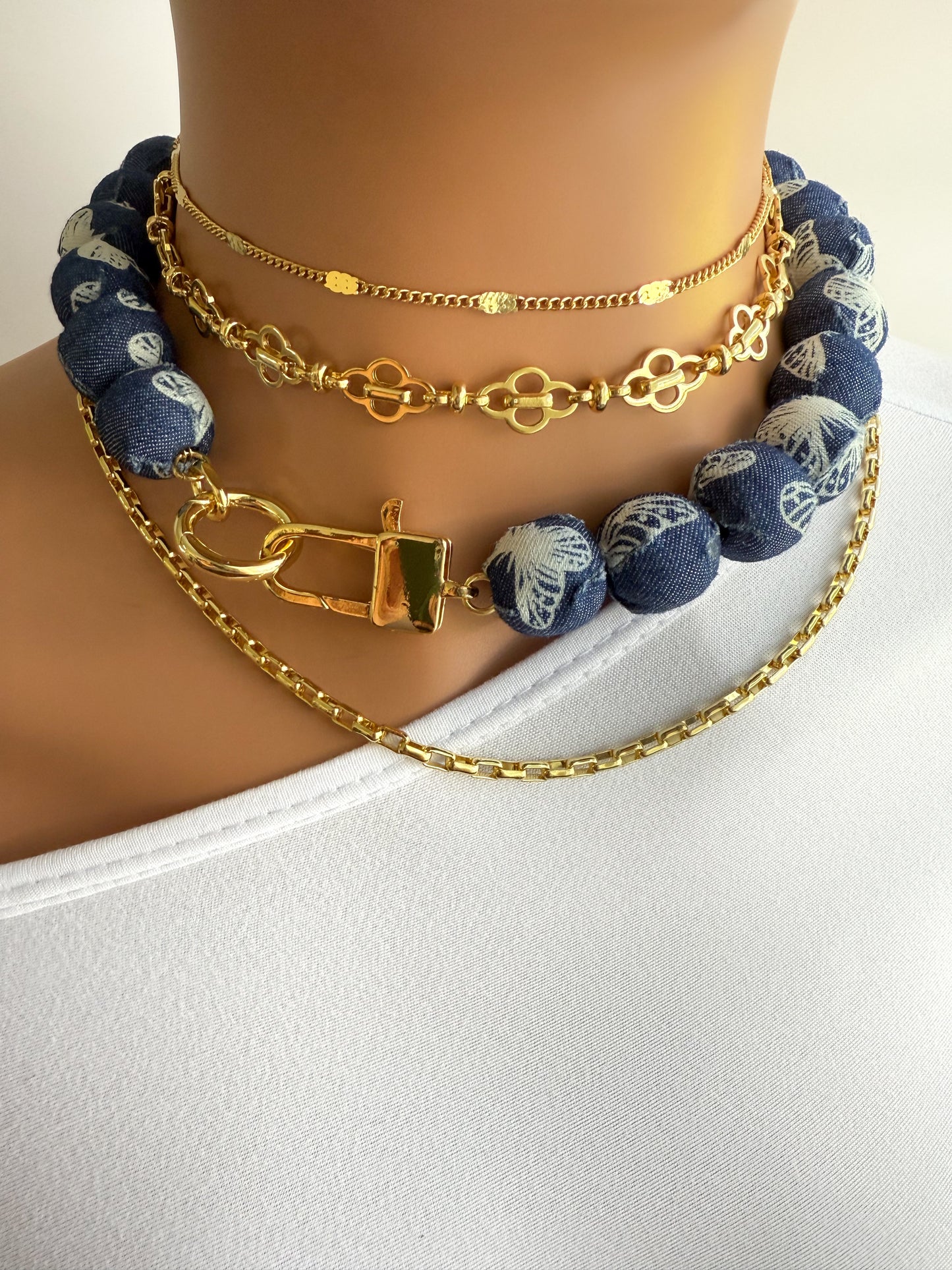 Clover Chain Necklace