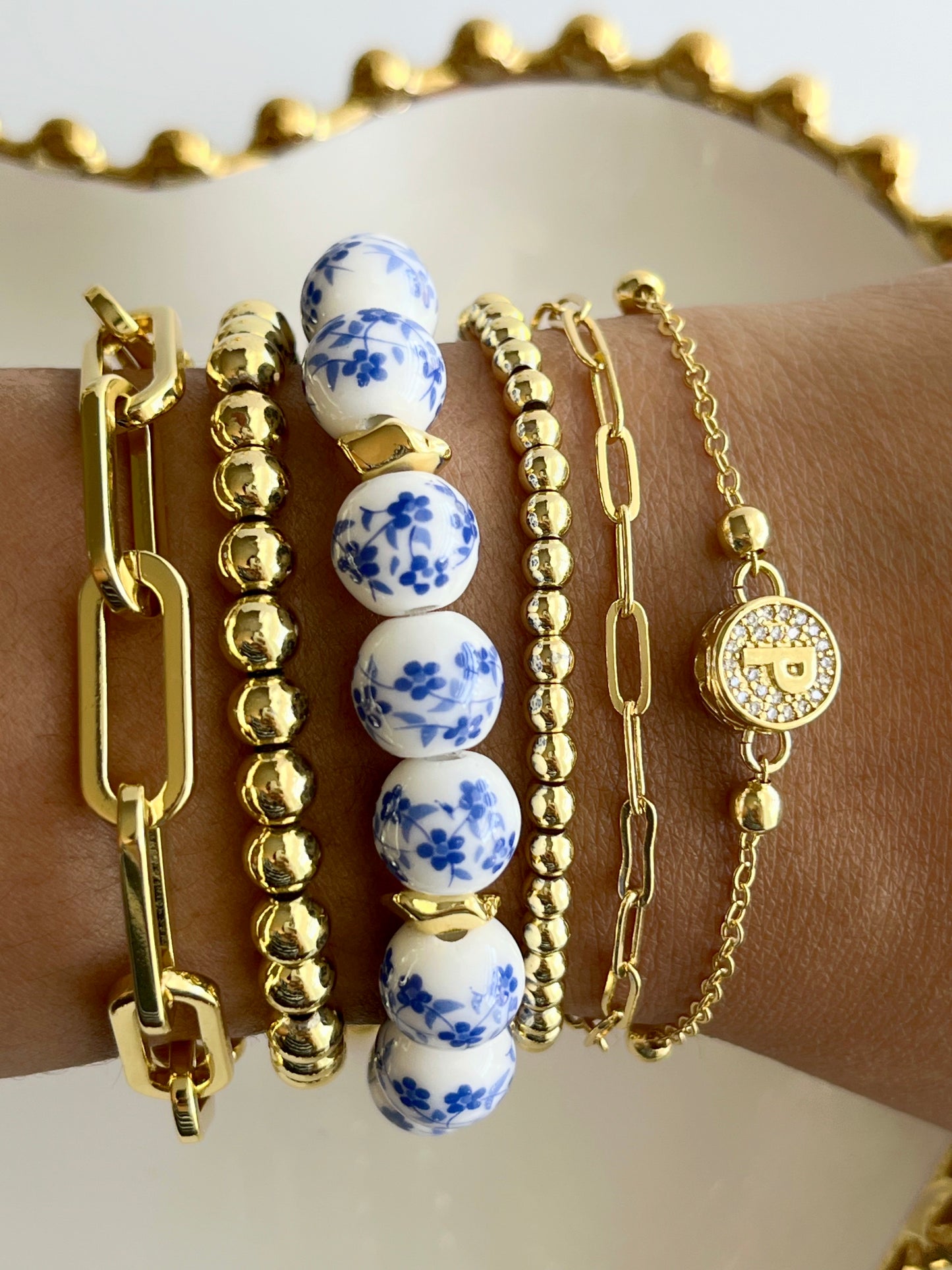 Josie B. Porcelain Bracelet