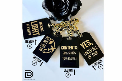 Luxury Luggage Tags