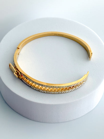 Stainless Steel Zipper Bracelet