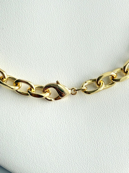 Black Horseshoe Necklace